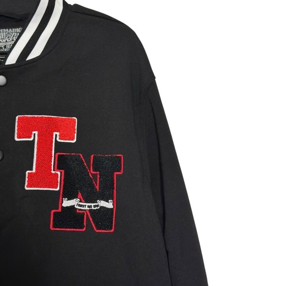 Brooklyn Cloth Mens Black TN Varsity Bomber Jacket Graphic Print Size XL NWT - Picture 4 of 13